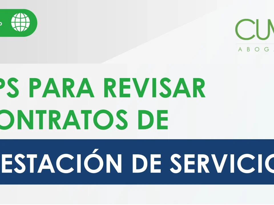 ¿Cómo revisar contratos de prestación de servicios?